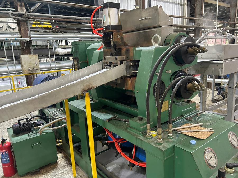 PET flake pelletizing line for recycled polyester fiber